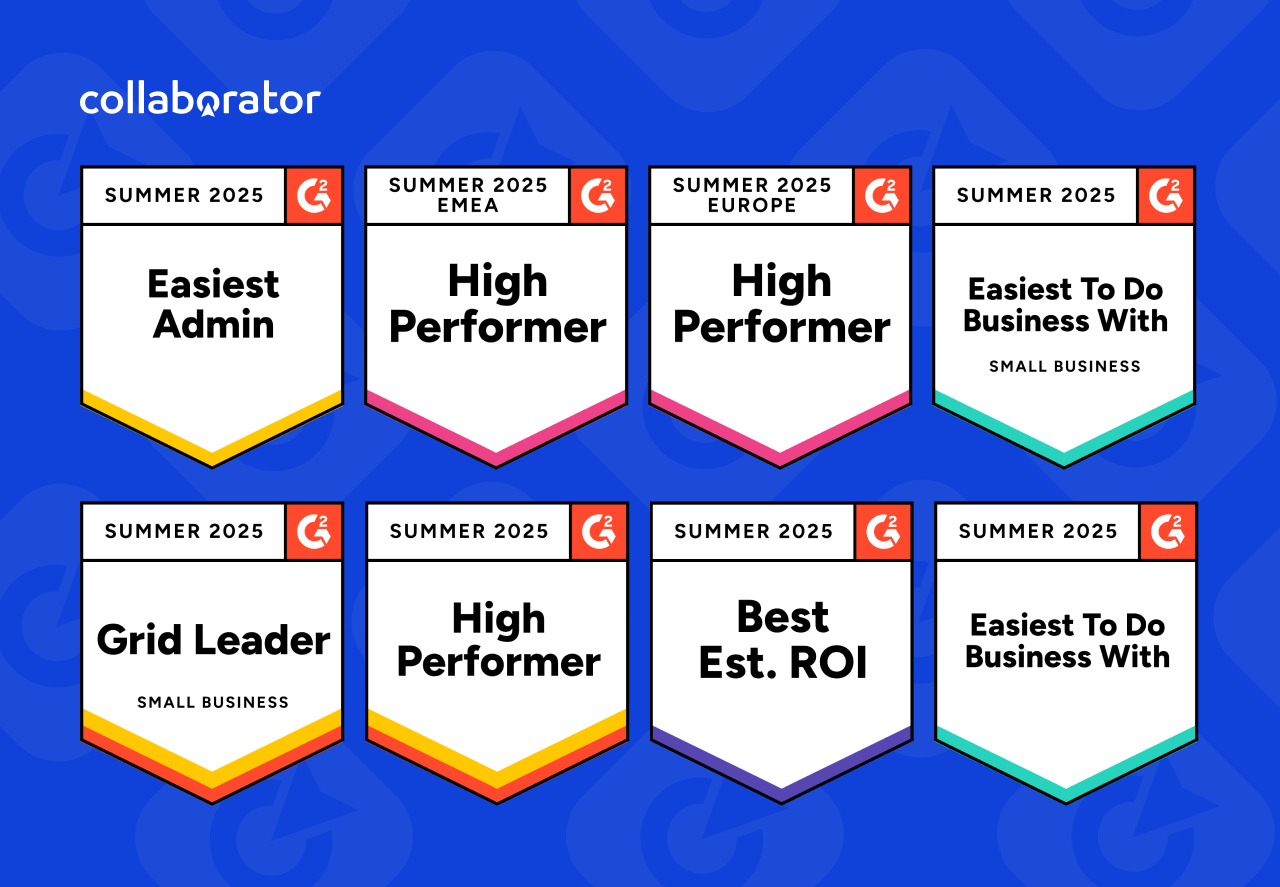 Collaborator.pro Earned Leader and High Performer Spots in G2’s Summer 2025 Reports